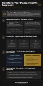 Basement Remodeling Contractor Massachusetts: The Ultimate Planning Guide