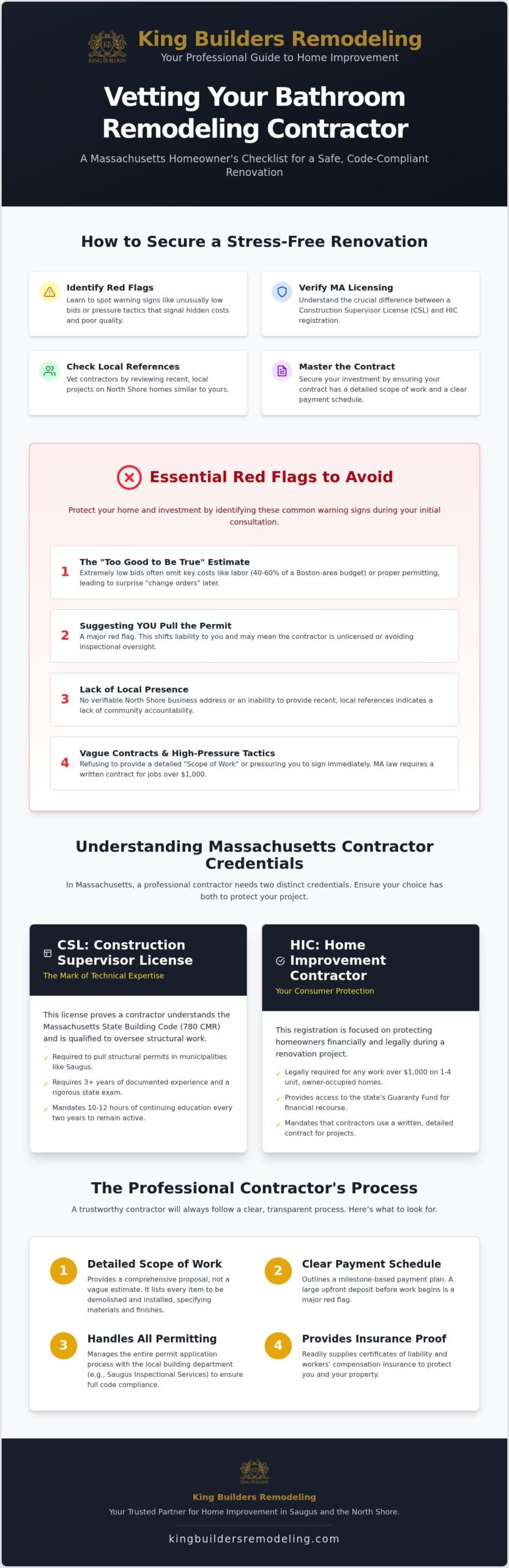 Choosing Bathroom Remodeling Contractors in Saugus