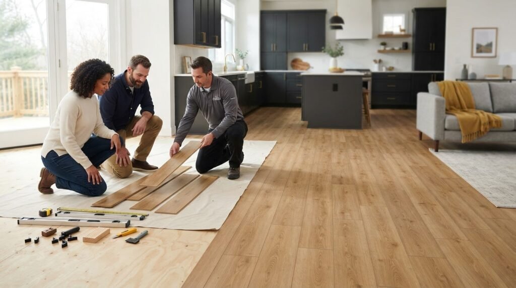 Luxury Vinyl Plank Flooring Installation: A Homeowner’s Buying Guide